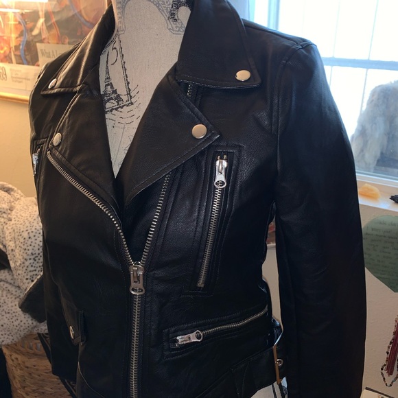 faux leather jacket - Picture 5 of 6